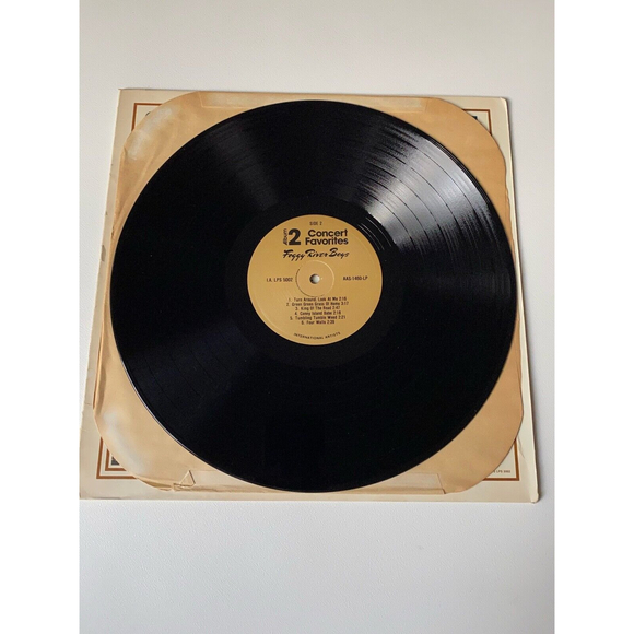 Foggy River Boys Concert Favorites Album 2 LP Autographed LPS-5002 EX - Picture 6 of 7